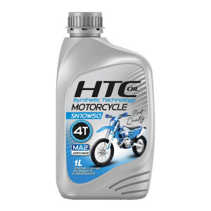 روغن موتورسیکلت HTC oil SN 4T 10w50 1 Litr