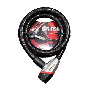  قفل دوچرخه برند اورتگا مدل ORTEGA LK061 Cable Lock